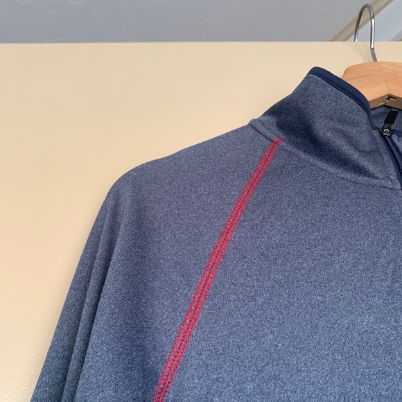 Colosseum Gray Stingray 1/4 Zip Pullover Top University of Arizona Sz.M Sports - Picture 2 of 8